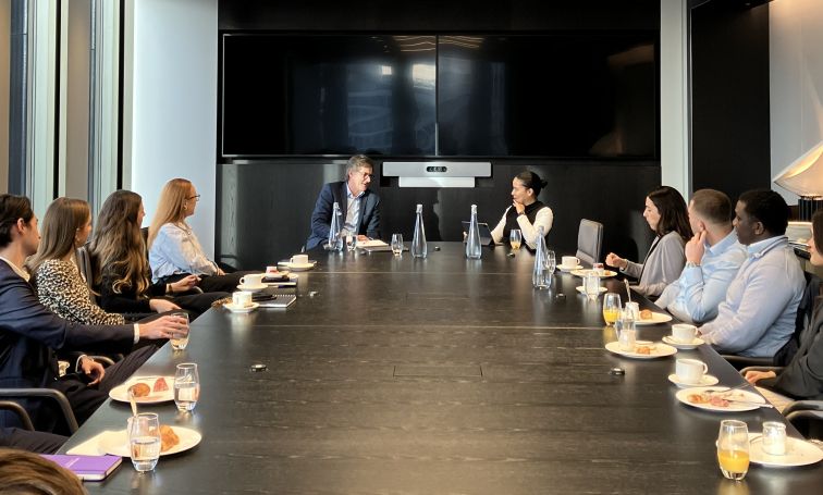 Nick Montgomery Breakfast Around Table